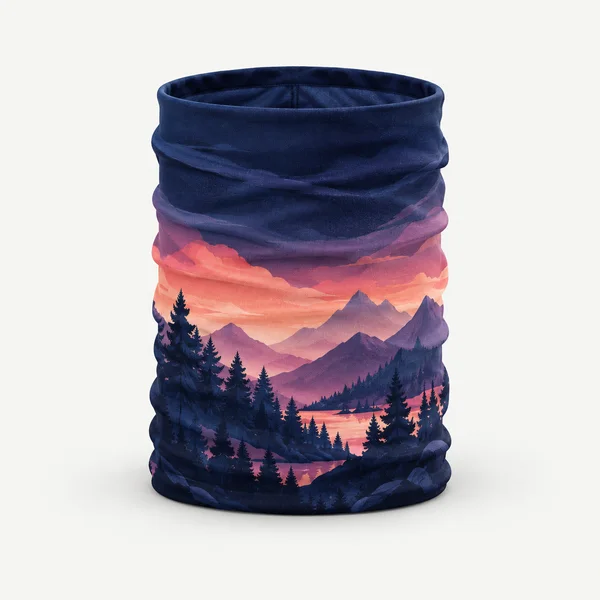 Kaamos custom neck gaiter